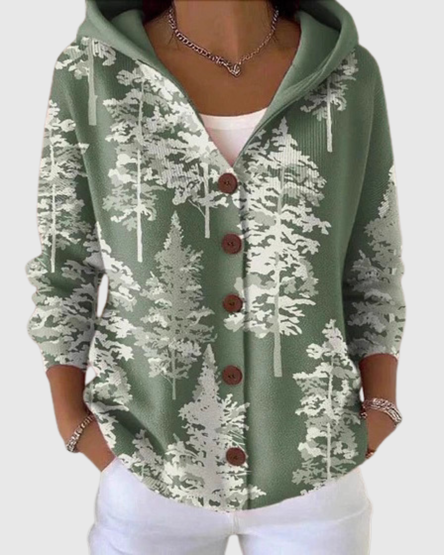 Chaqueta de Punto con Capucha Lucía de Sira Montero