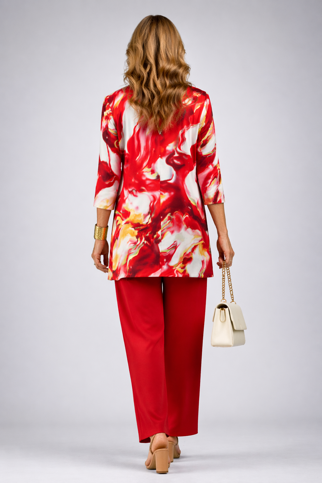 Conjunto de Tres Piezas · Rojo de Sira Montero