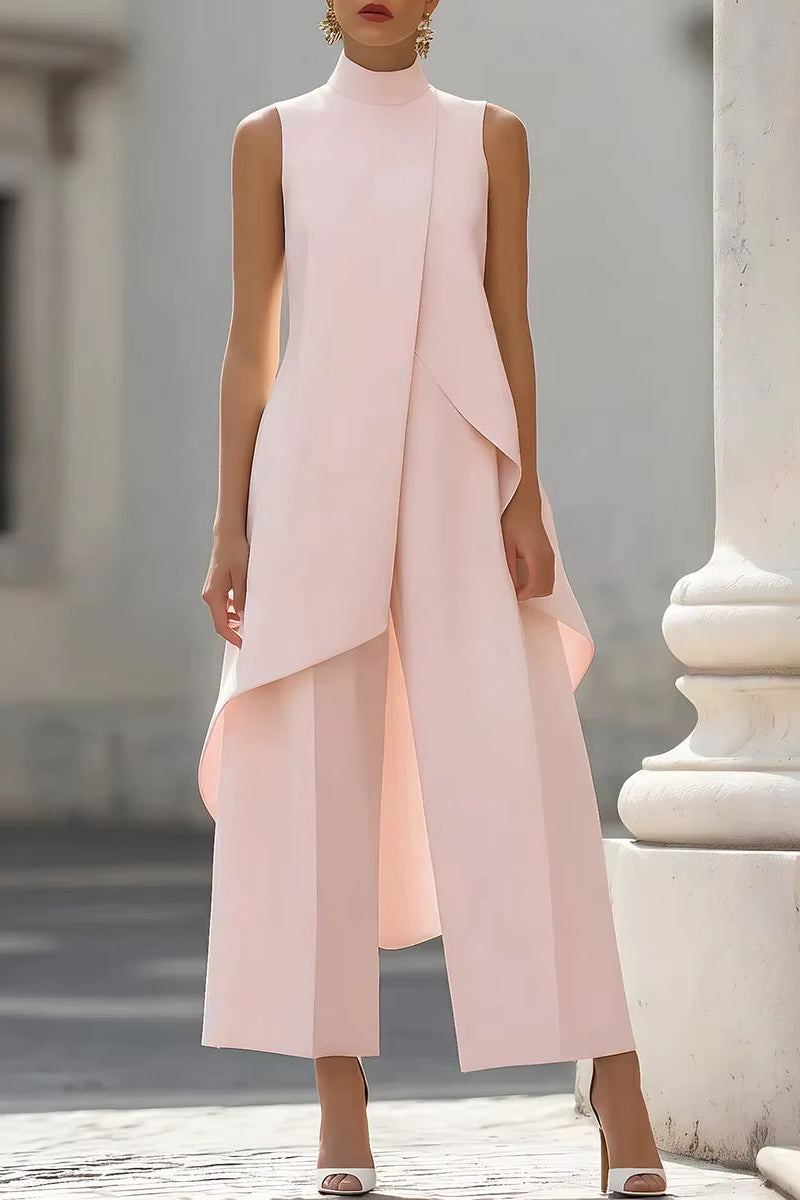 Completo elegante di top e pantaloni