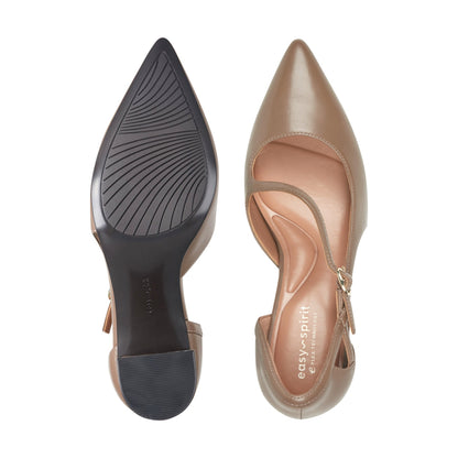 Nerina Asymmetrical Block Heel Pumps