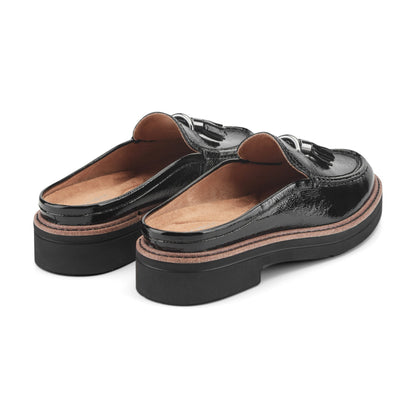 Zarina Tassel Loafer Mules