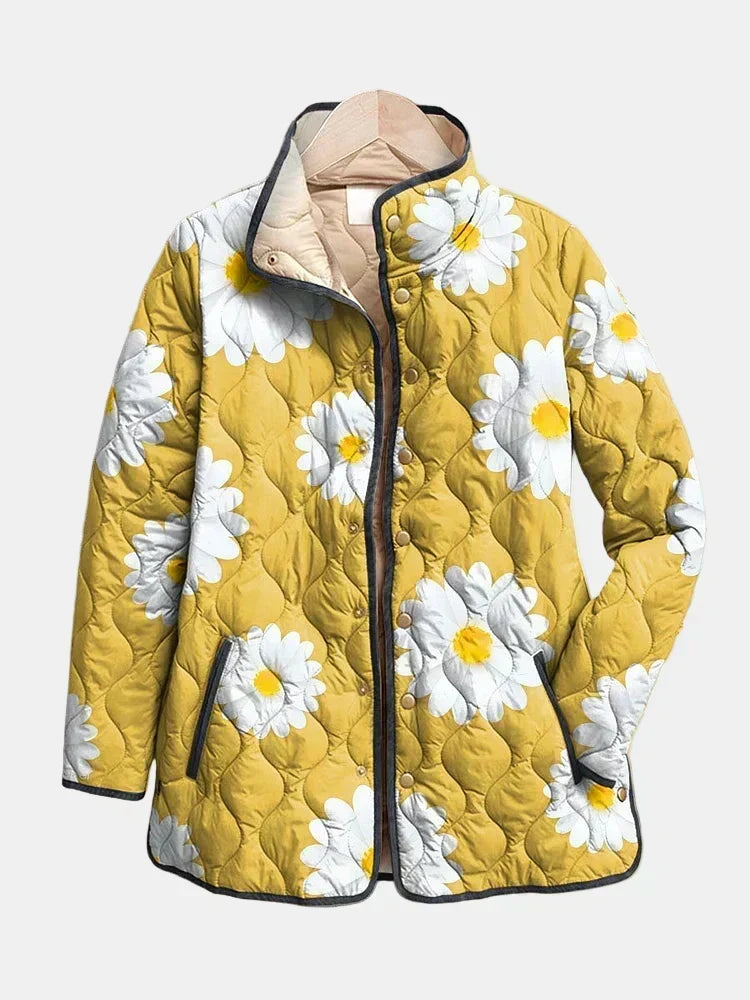 Chaqueta de Margaritas en Amarillo de Sira Montero