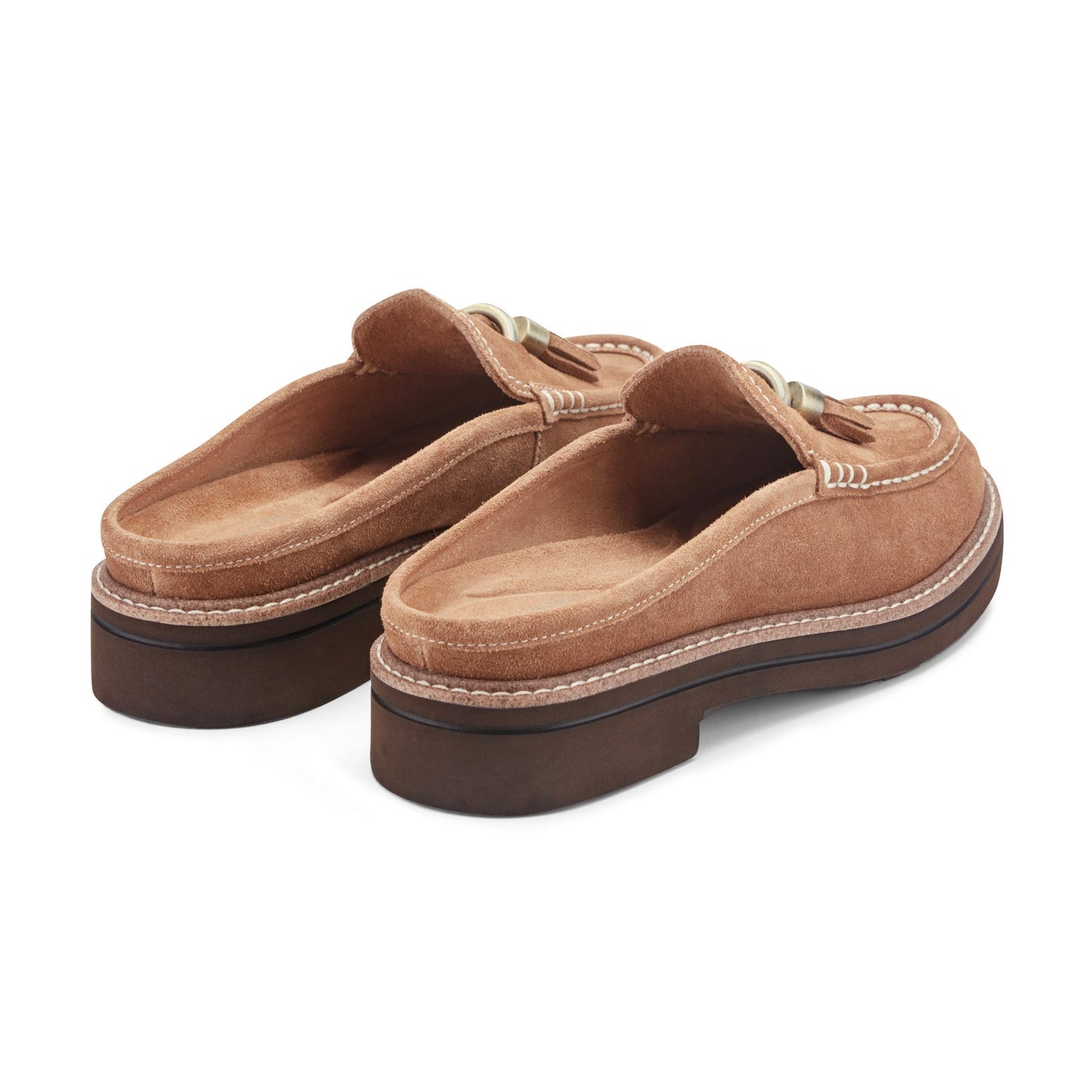 Zarina Tassel Loafer Mules