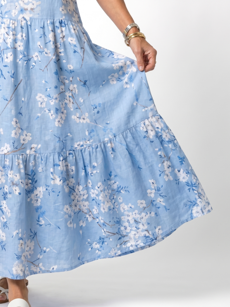 Isolde™ | Wildflower Sky Dress