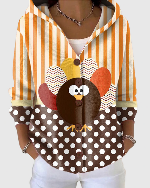 Chaqueta de Punto con Capucha Paula de Sira Montero