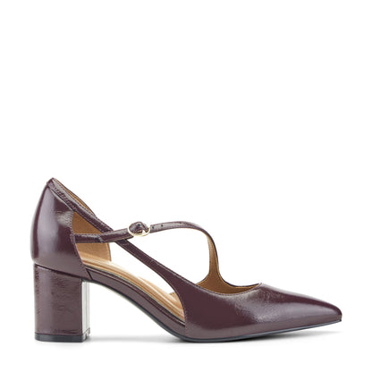 Nerina Asymmetrical Block Heel Pumps