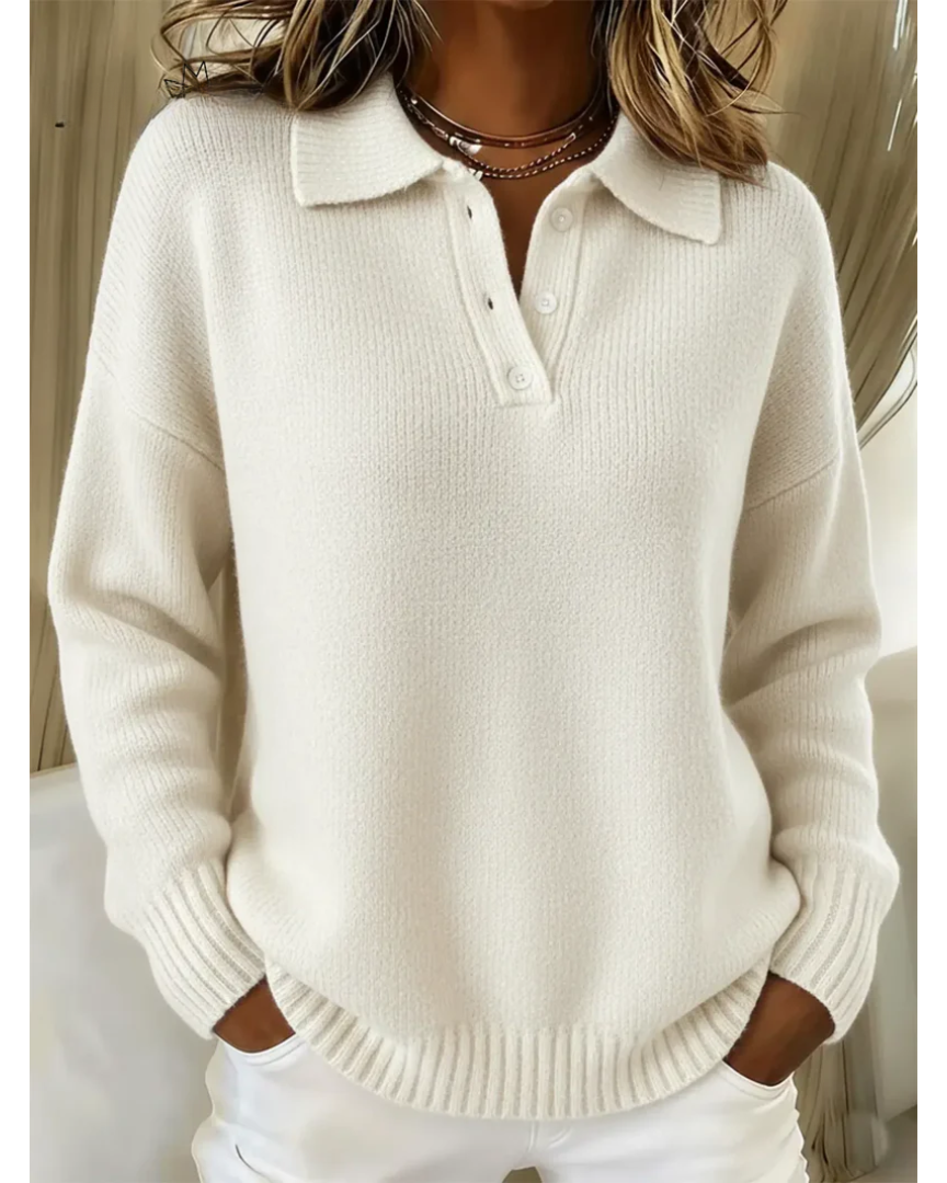 Jersey de Cuello Polo de Sira Montero