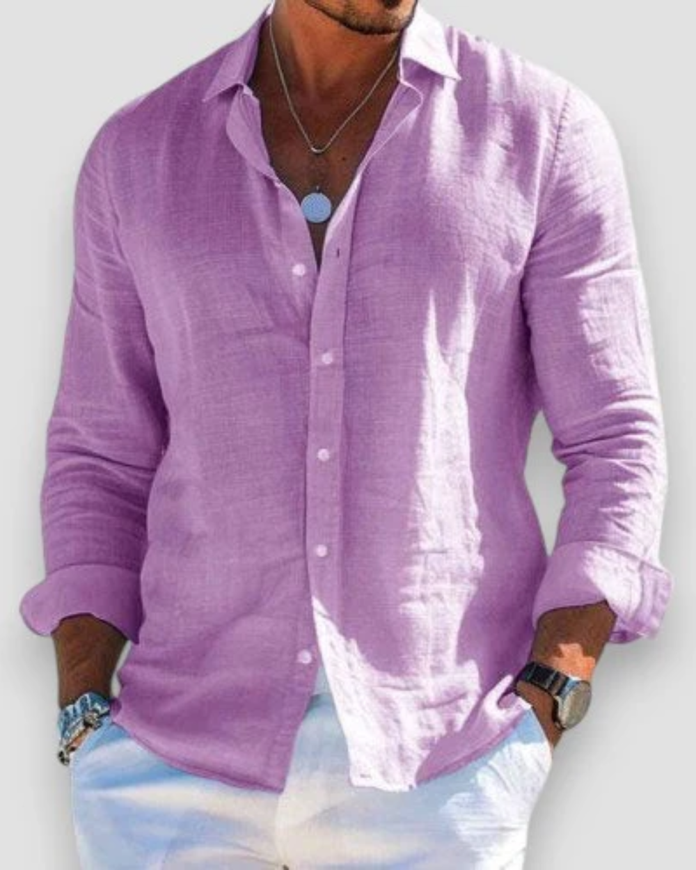 Camisa Informal de Hombre de Sira Montero
