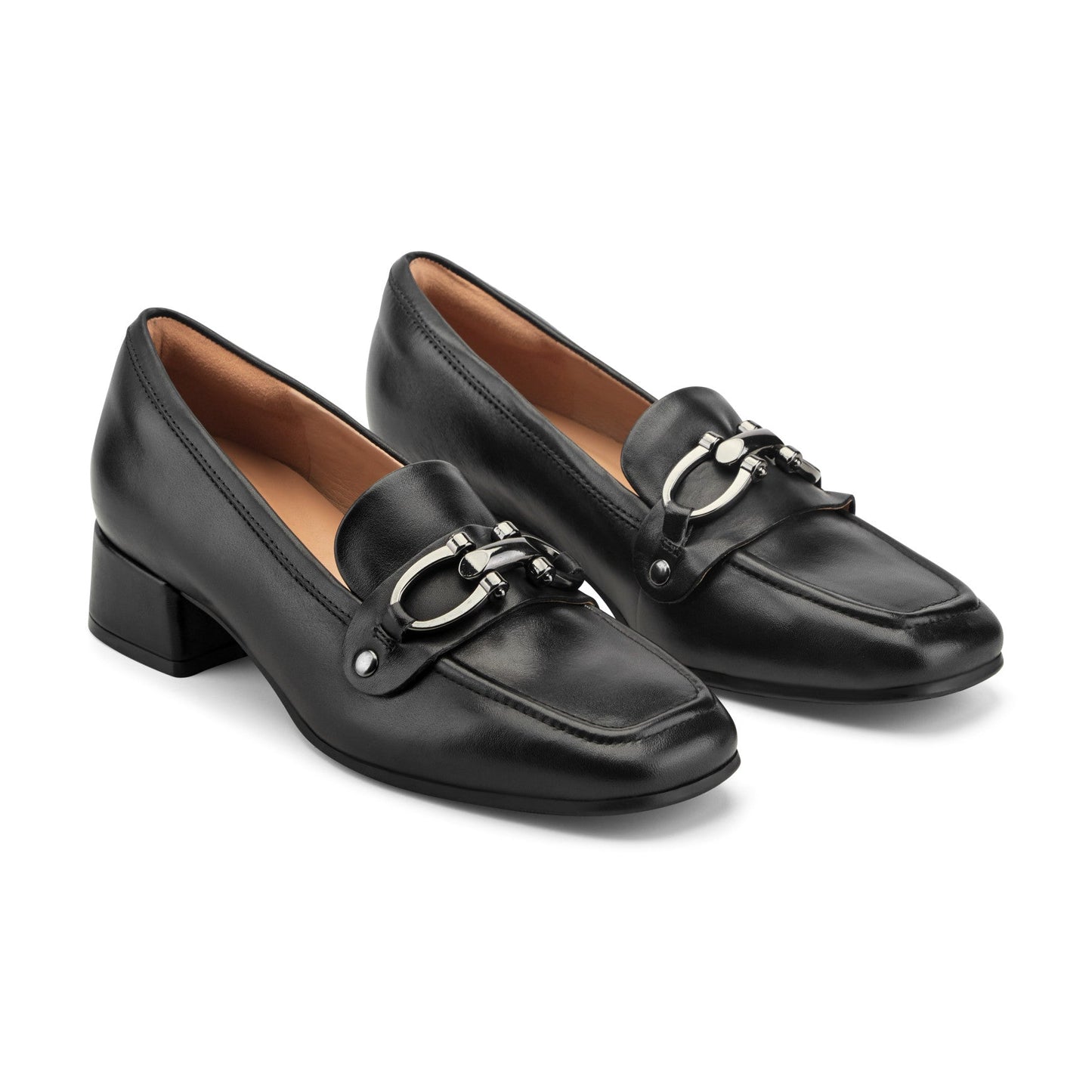 Falyn Block Heel Loafers