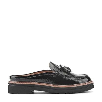 Zarina Tassel Loafer Mules