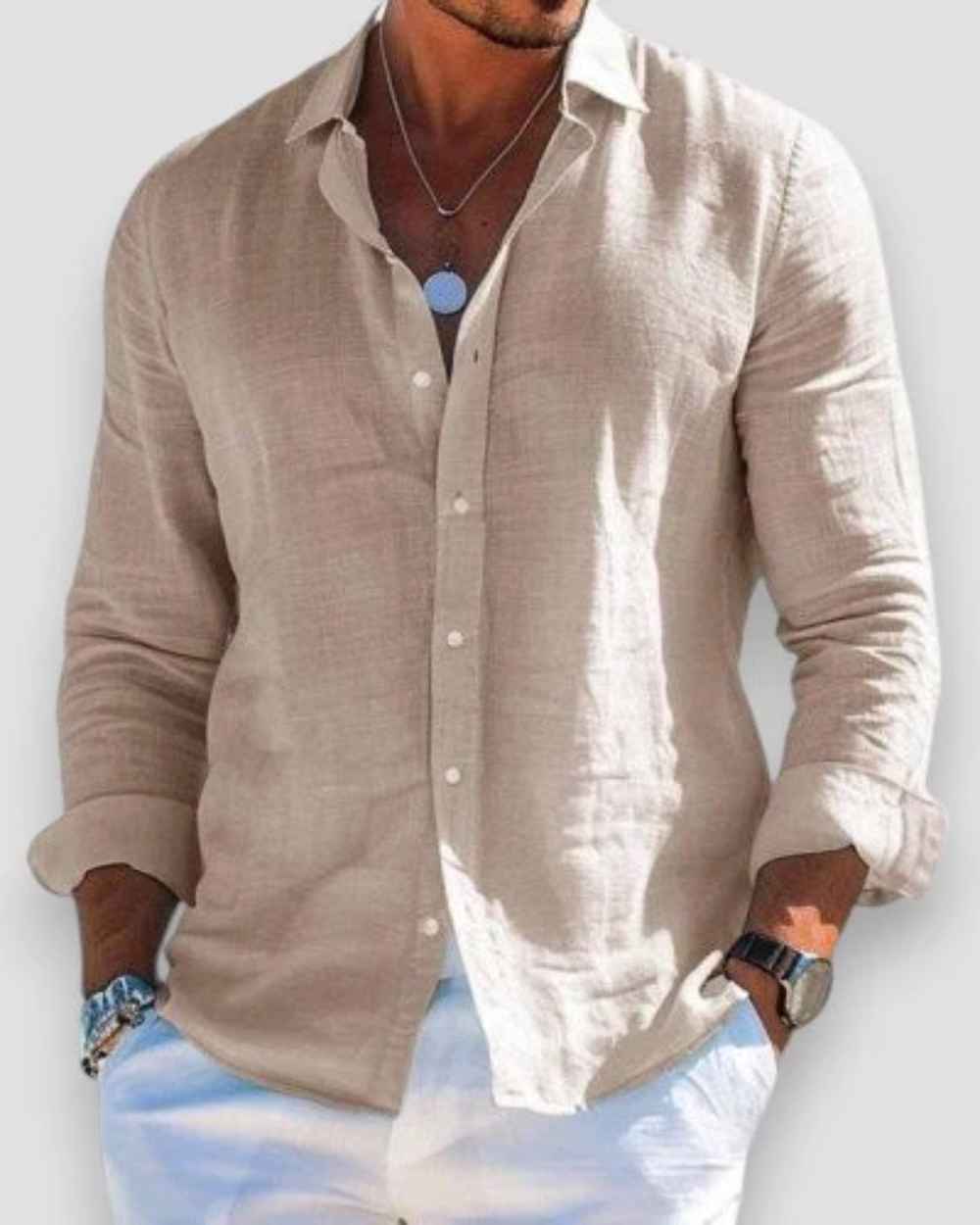 Camisa Informal de Hombre de Sira Montero