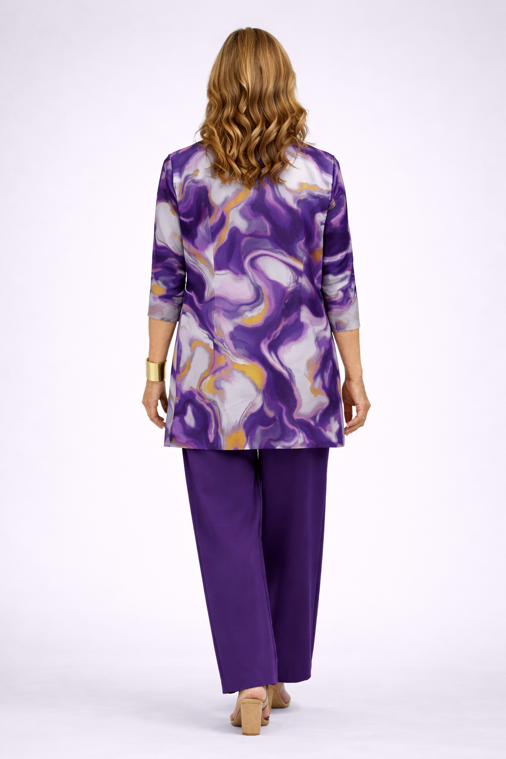 Conjunto de Tres Piezas · Morado 3 de Sira Montero