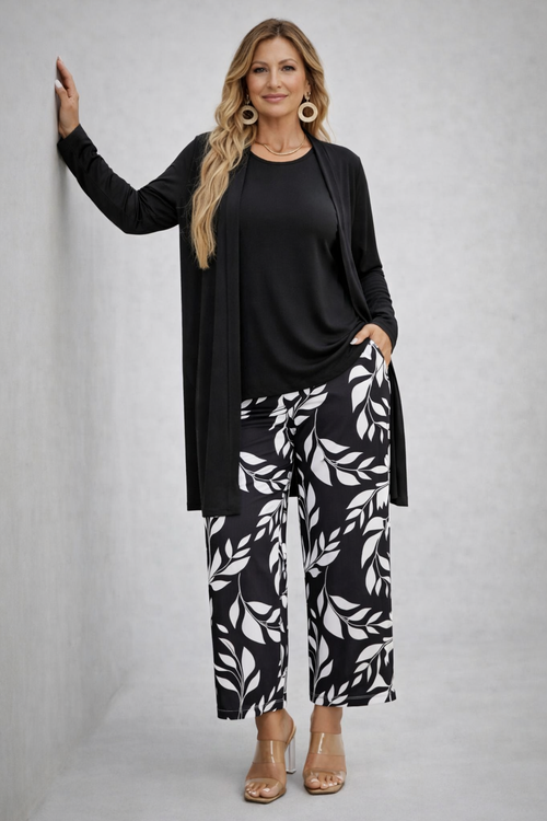 Conjunto de Tres Piezas · Blanco y Negro de Sira Montero