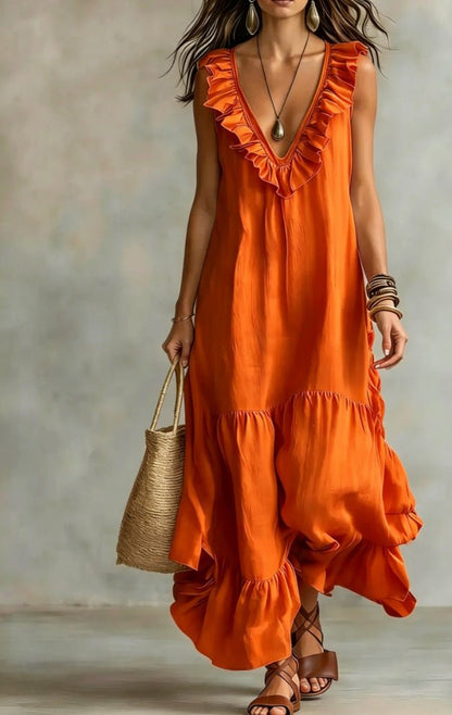 Aurora™ | Dreamy Vacation Maxi Dress