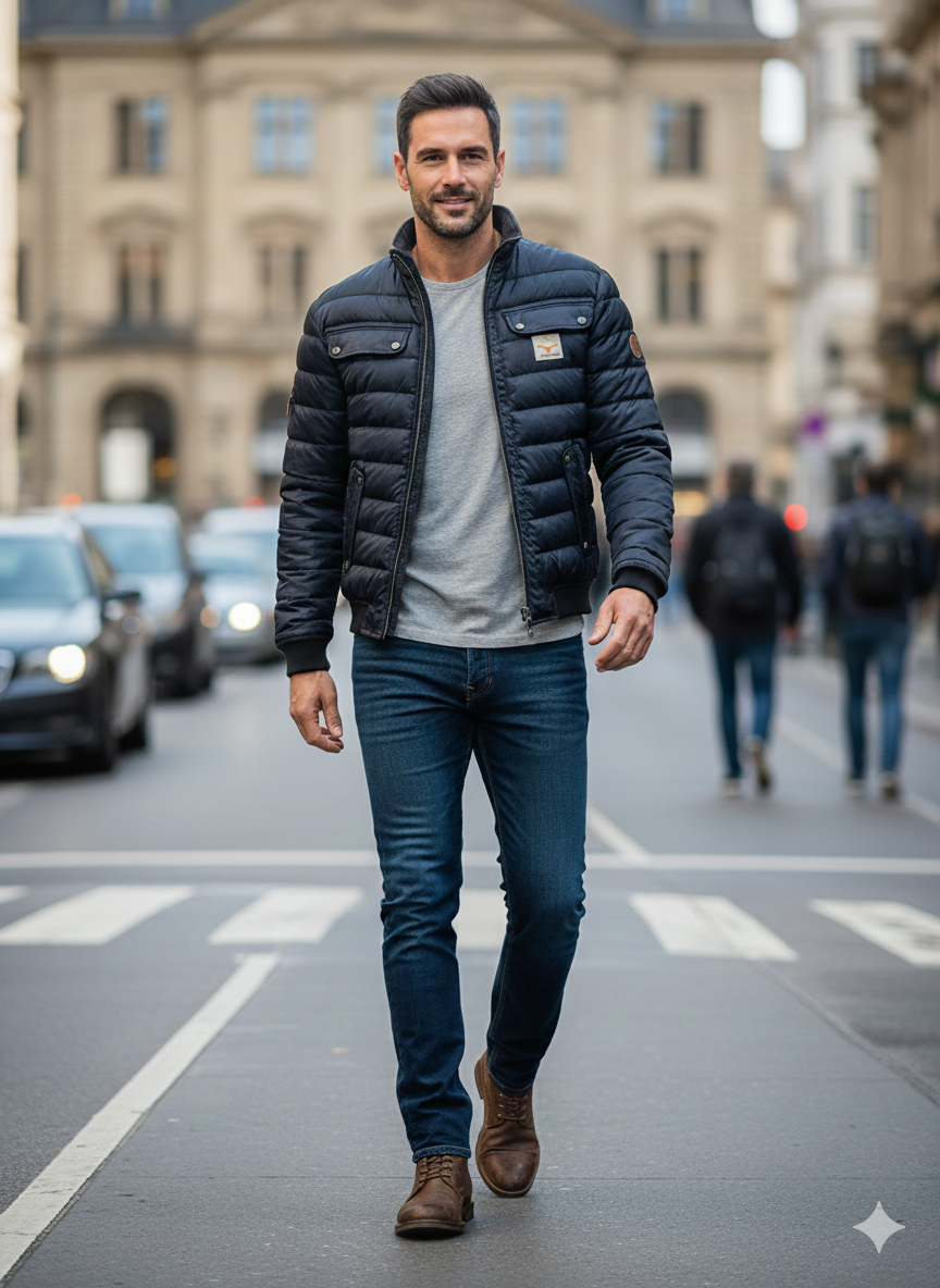 Chaqueta Acolchada Urbana de Sira Montero