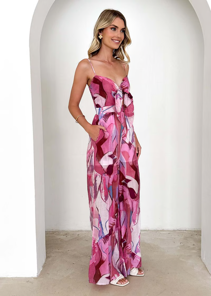 Maris™ | Palm Paradise Wide-Leg Jumpsuit