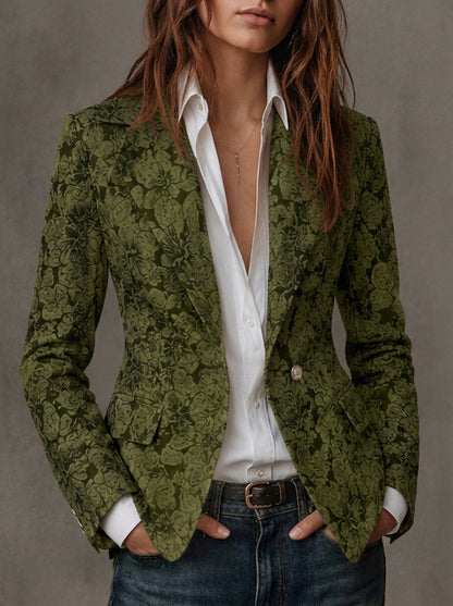 Blazer de Jacquard Paisley de Sira Montero