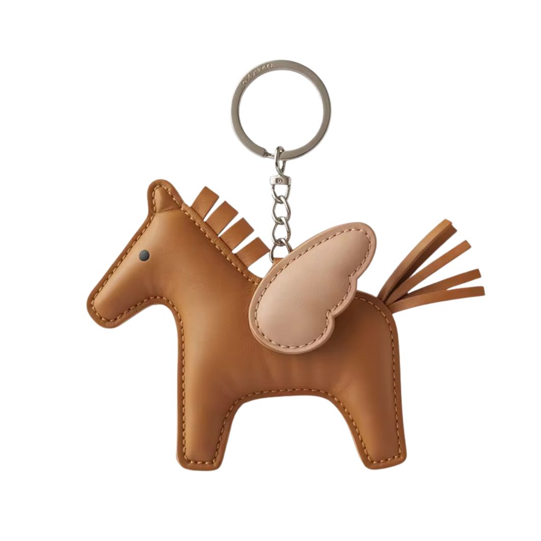 ACCESORIO DE CABALLO ALADO EN PIEL