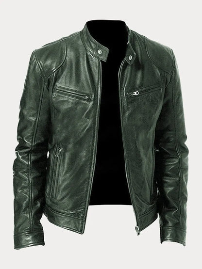 Chaqueta Efecto Cuero de Sira Montero