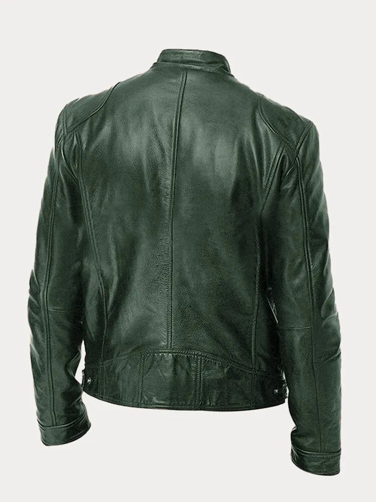 Chaqueta Efecto Cuero de Sira Montero