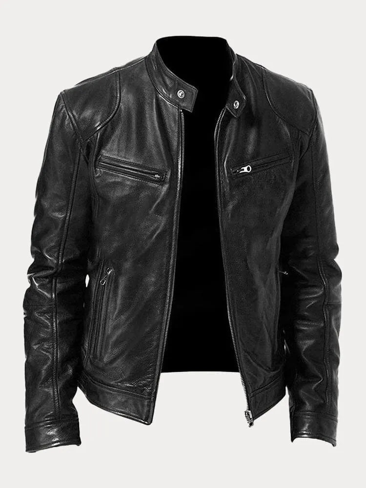 Chaqueta Efecto Cuero de Sira Montero