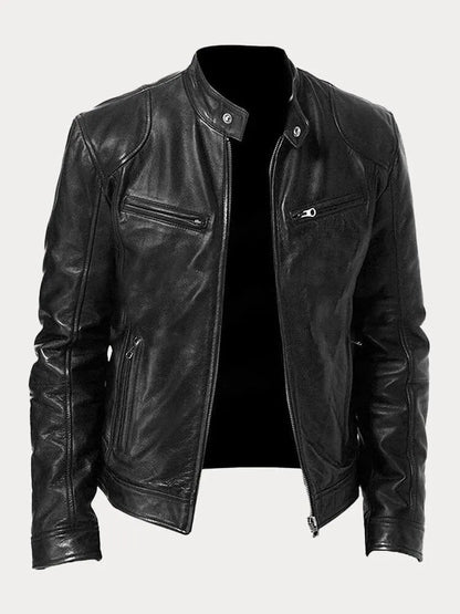 Chaqueta Efecto Cuero de Sira Montero