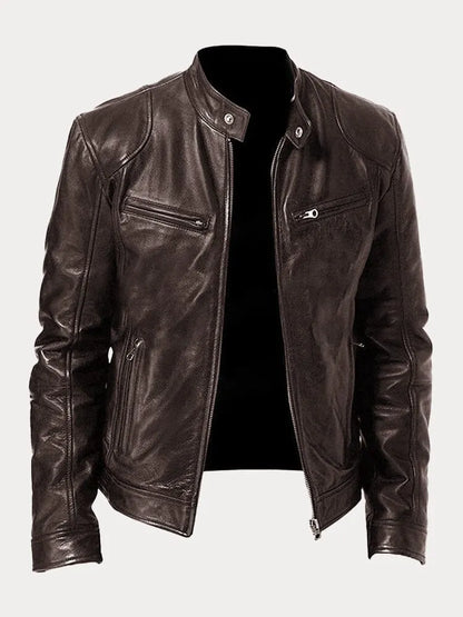 Chaqueta Efecto Cuero de Sira Montero
