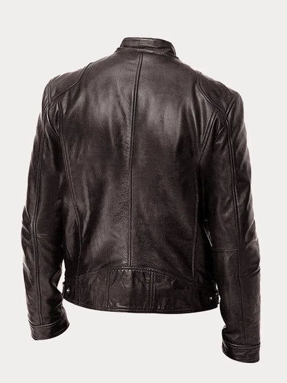 Chaqueta Efecto Cuero de Sira Montero