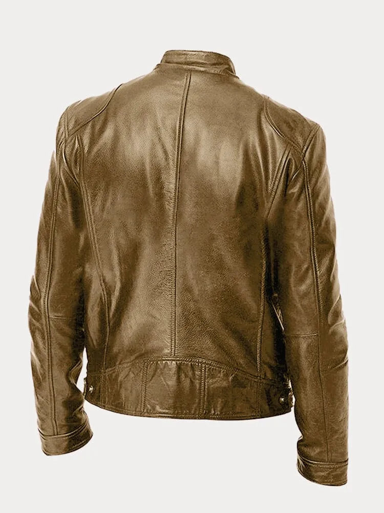 Chaqueta Efecto Cuero de Sira Montero