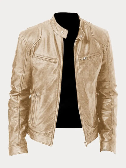 Chaqueta Efecto Cuero de Sira Montero