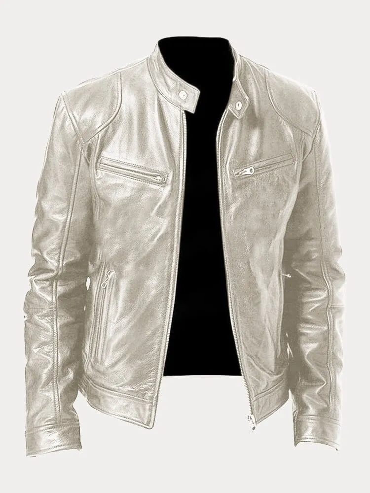 Chaqueta Efecto Cuero de Sira Montero