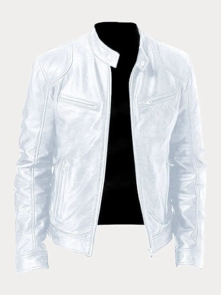 Chaqueta Efecto Cuero de Sira Montero