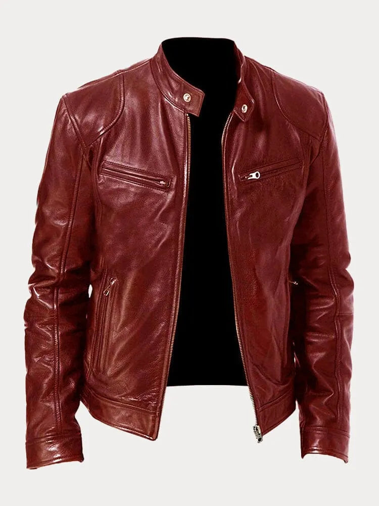 Chaqueta Efecto Cuero de Sira Montero