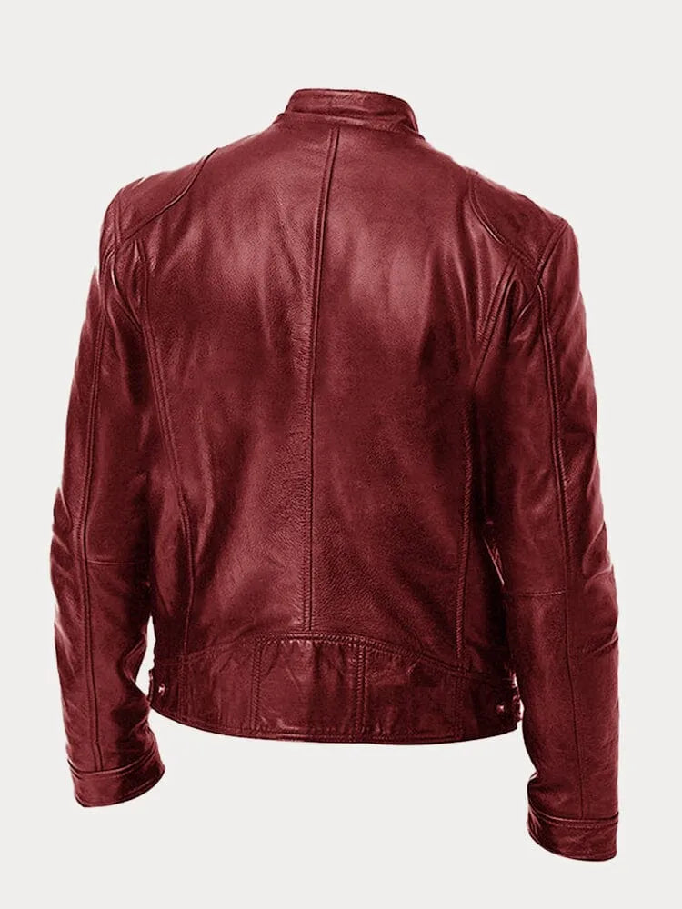 Chaqueta Efecto Cuero de Sira Montero