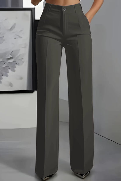 Pantalones de Corte Recto