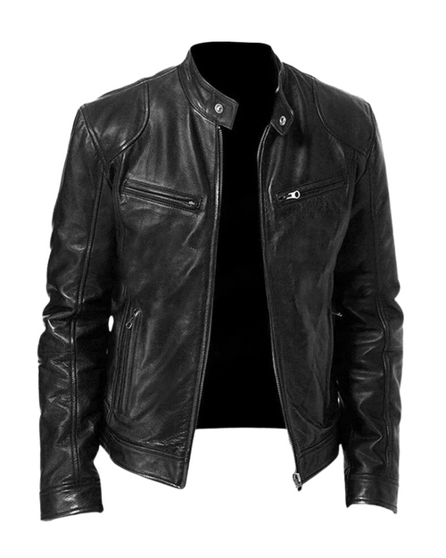 Chaqueta Efecto Cuero de Sira Montero