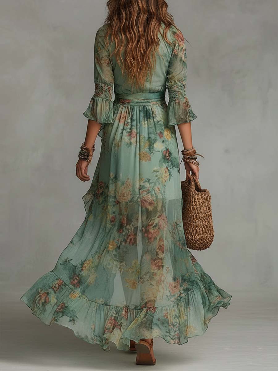 The Damaris Wrap Dress