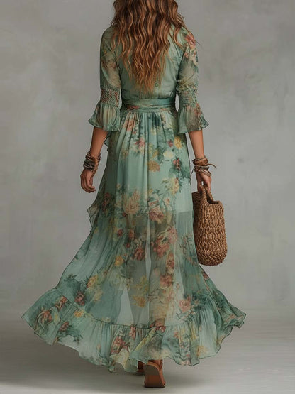 The Damaris Wrap Dress
