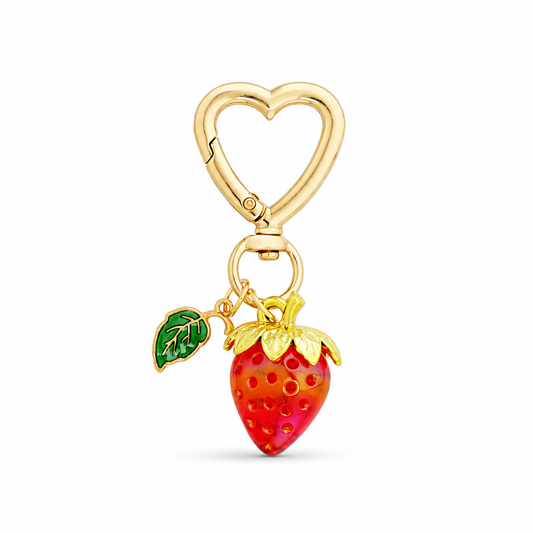 LLAVERO FRESA GOLDEN LEAF