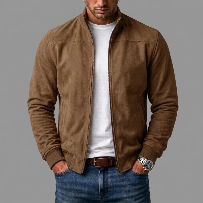 Chaqueta bomber con cuello estructurado de Sira Montero