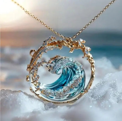 Collana con ciondolo "Promessa dell'Oceano"