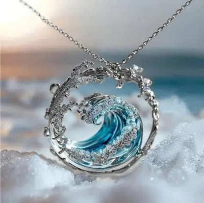 Collana con ciondolo "Promessa dell'Oceano"