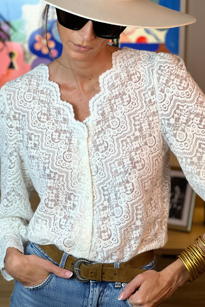 Blusa Hippoline de punto