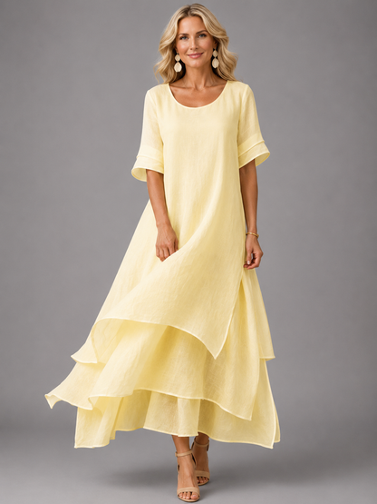 The Primula Layered Maxi Dress