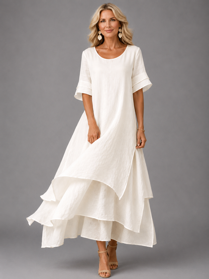 The Primula Layered Maxi Dress