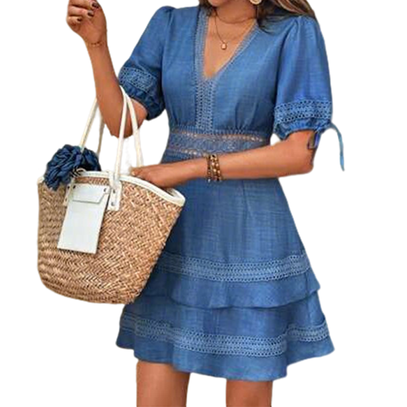 Scarlett™ | Romantic Tiered Ruffle Mini Dress