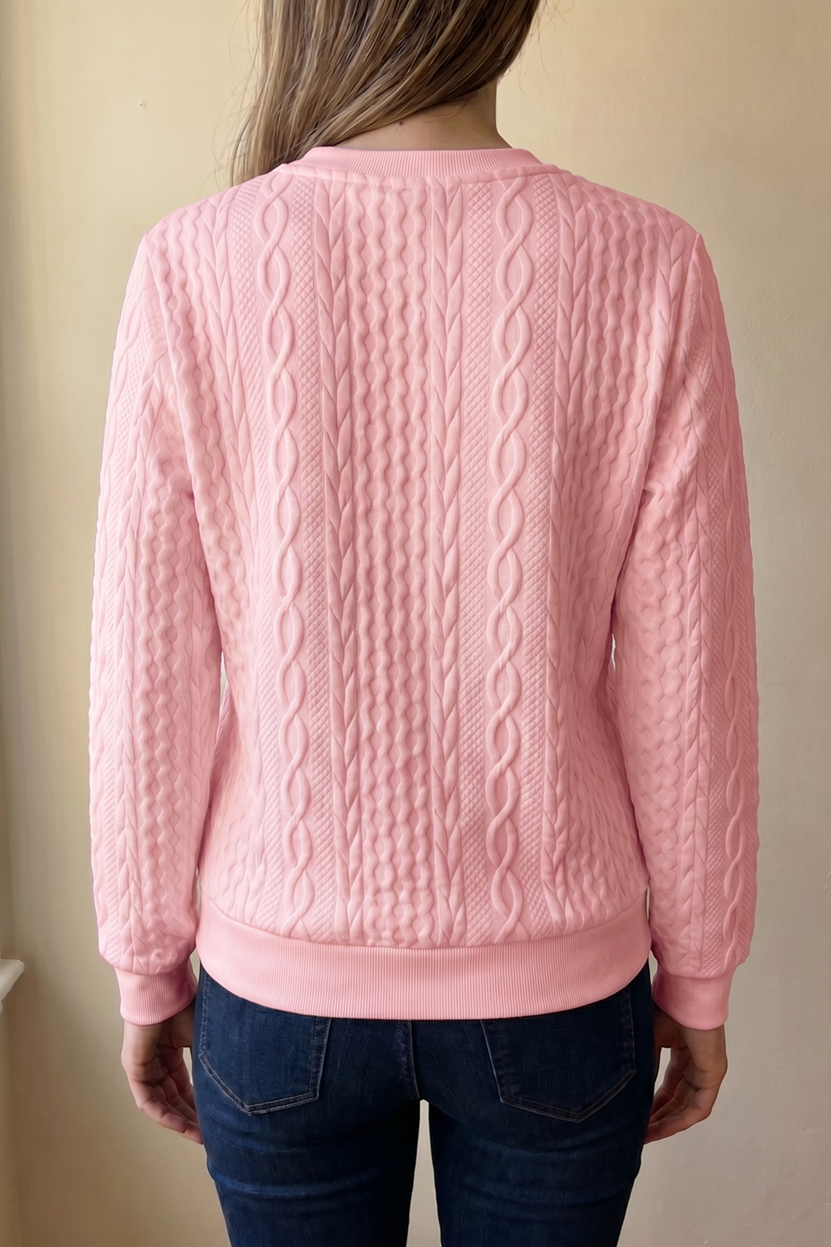 Sudadera texturizada con cremallera de Sira Montero