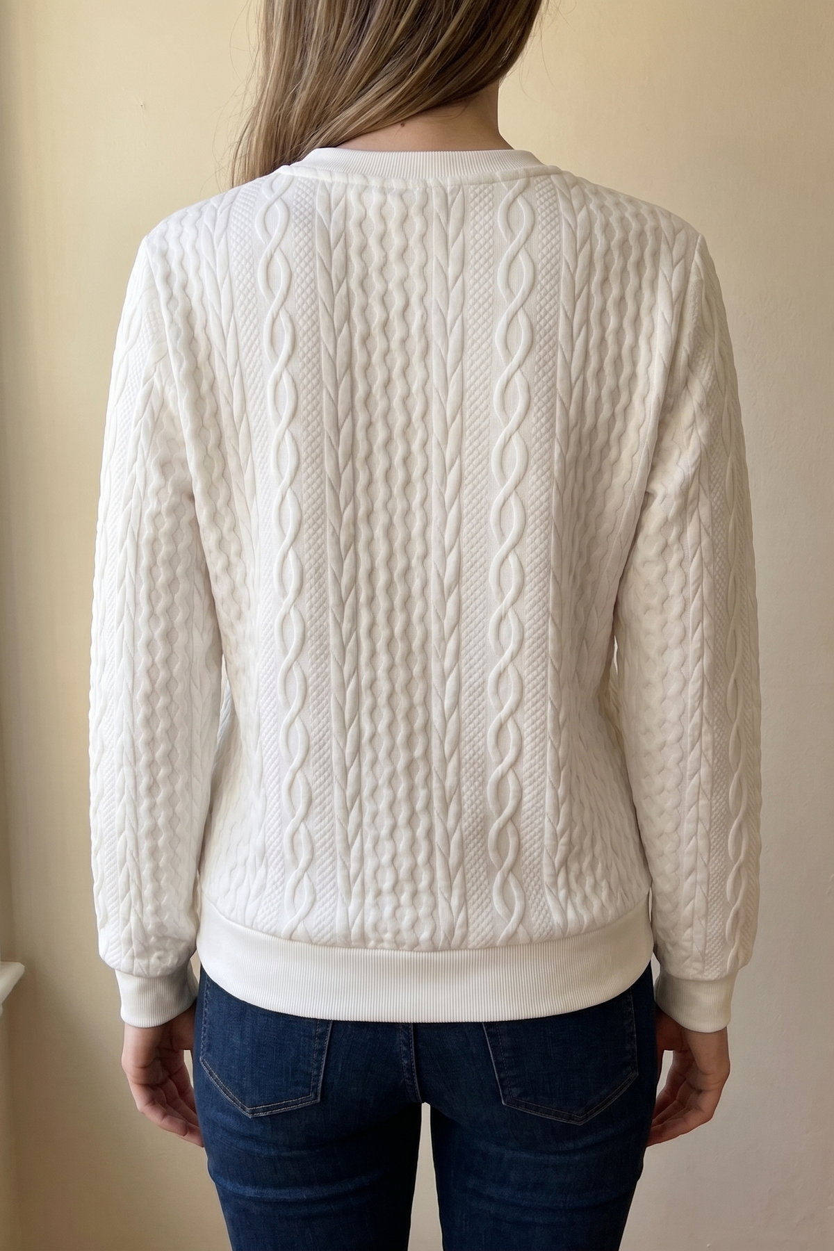 Sudadera texturizada con cremallera de Sira Montero